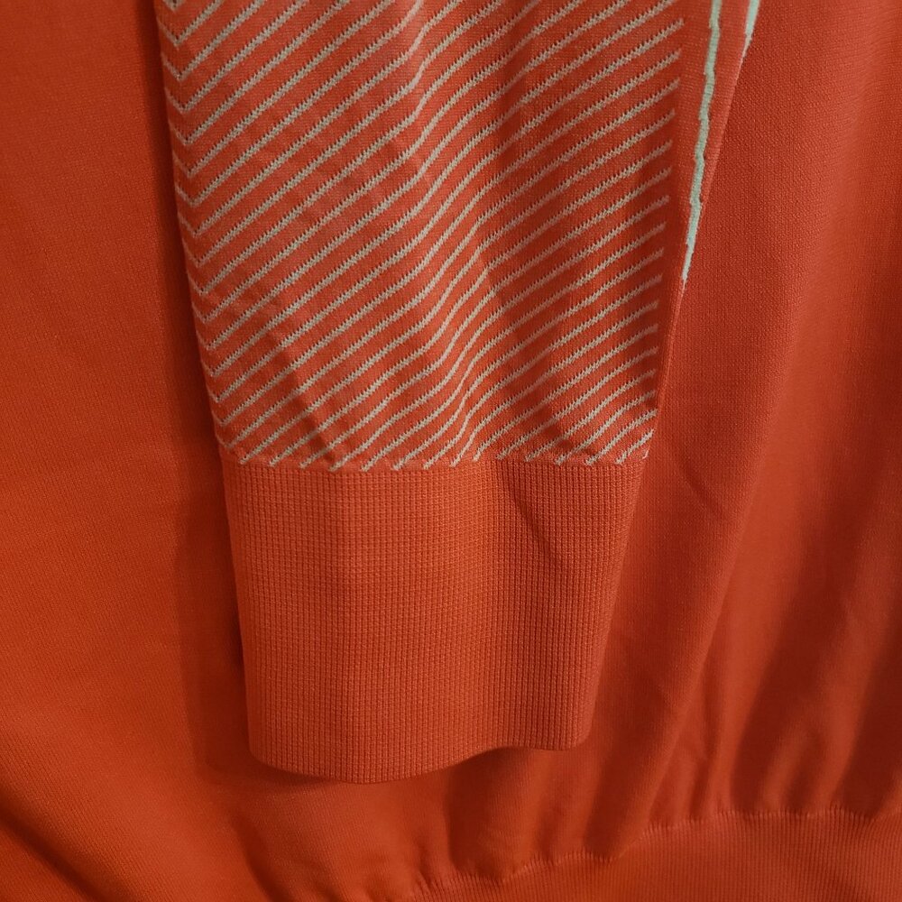 Nike Dri-Fit Womens Athletic Top Long Sleeve Orange Size S - Picture 3 of 5